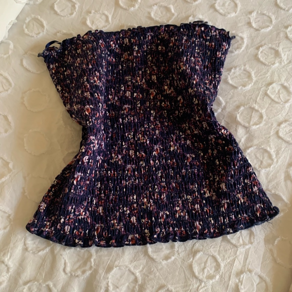 SO Floral Off  Shoulder Top- Juniors Medium